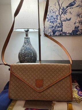 Authentic Vintage Celine Macadam Envelope Bag – Excellent Exterior Condition